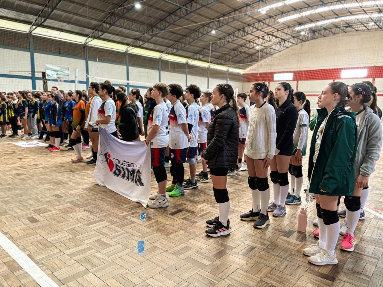 Colégio Simon sedia Torneio de Vôlei Mirim da Rede Sinodal
